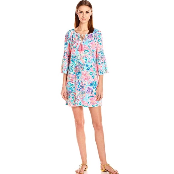 Lilly Pulitzer Dresses & Skirts - Lilly Pulitzer Del Lago Tunic Dress in Gypsea Serene Size Large
